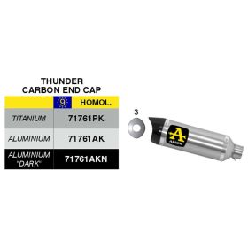 ARROW Street Thunder Titan Slip-On Rennsportauspuff Yamaha xj6/xj6 Diversion