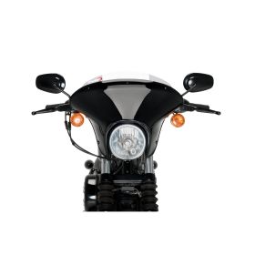 Écran de sport transparent PUIG Batwing SML pour Harley Davidson