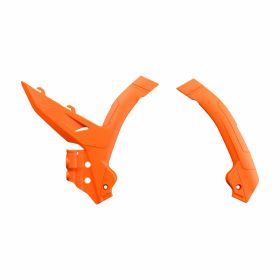Kit protezioni telaio POLISPORT arancio 8500100002 per Ktm