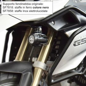 Staffa per fendinebbia ISOTTA in acciaio inox per BMW R 1200 Gs Lc
