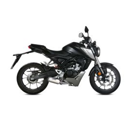 Komplettes MIVV Mk3-Auspuffsystem aus Edelstahl für HONDA CB 125 R 2018-2020