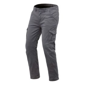 Pantaloni cargo moto TUCANO URBANO MOLO SHORT grigio scuro omologati