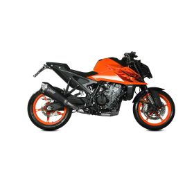 MIVV Delta Race Schwarzer Slip-On Auspuff genehmigt für KTM 990 Duke