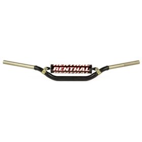 Manubrio motocross RENTHAL TWINWALL 990 nero per YAMAHA YZ 2007-23/YZF 2007-17