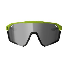 LEATT SpeedViz Pro Iriz Sonnenbrille Gelb Silber Linse 17%