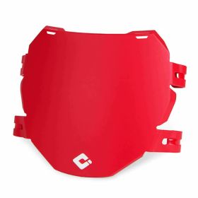 ODI GRIPS DOWNHILL Nummernschild Rot