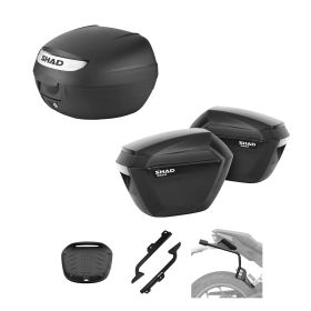 SHAD Kit SH26 top case and SH23K cases 3P for KEEWAY Vieste XDV 125/300