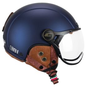 Casque de Ski et E-Bike Approuvé CGM 801V EBI VINTAGE Bleu Satiné
