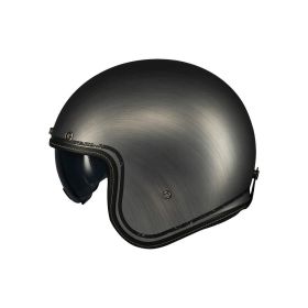MT HELMETS LE MANS 2 SV S KRATZENDES CHROM A2 Grau/Matt Weiß Jet-Helm