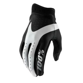 100% ITRACK Black Motocross Gloves