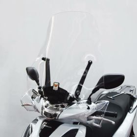 ISOTTA Leichtrauch Windschutzscheibe 575x575mm für HONDA