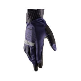 LEATT 2.0 WindBlock MTB Gloves Galaxy Blue with MicronGrip Palm