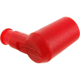 Pipetta candela ARIETE rosso silicone 90°