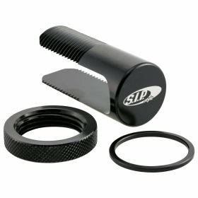 SIP Aluminum CNC Luggage Rack Clamp D.18.5mm Black
