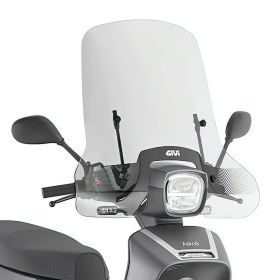 Parabrezza GIVI trasparente 47x72cm per ASKOLL NGS1/2/3