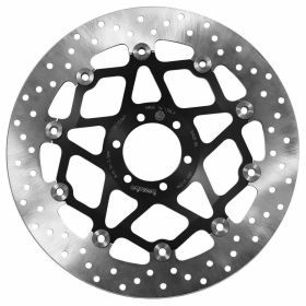 Disque frein flottant BREMBO 78B40885 série or inox D.320 épaisseur 4 mm 6 trous