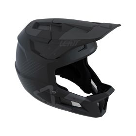 Casque de VTT intégral LEATT Gravity 2.0 Noir/Grey Stealth