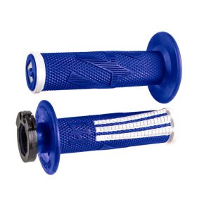 ODI GRIPS EMIG PRO V2 GRIP Libération Rapide Bleu/Blanc