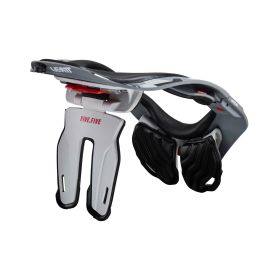 Protezione collo moto LEATT 5.5 Forge grigio nero certificazione CE
