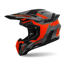 Casco cross AIROH TWIST 3 DYNASTY arancio opaco