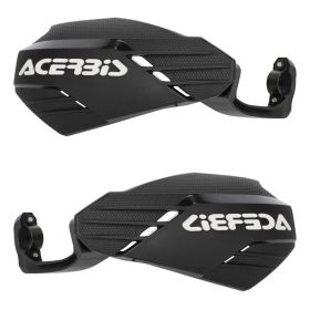 Paramani aperti ACERBIS neri/bianchi Linear