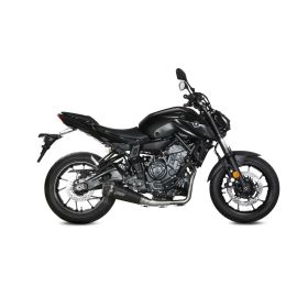 Marmitta completa nera racing MIVV Delta race per YAMAHA mt-07/fz-07