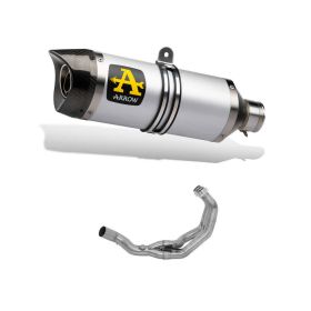 ARROW Thunder Titanium Slip-On Racing Exhaust with Carb Cap and Collector for Yamaha MT-09