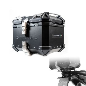 GPR ALPI-TECH Topcase-Kit Schwarz 26L für ROYAL ENFIELD Himalayan 450