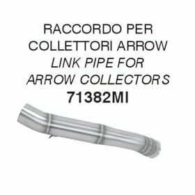 Connecteur ARROW pour silencieux Thunder sur collecteurs d'origine Suzuki GSX-R