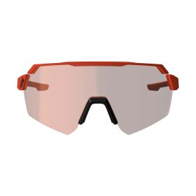 LEATT RideViz Lite Iriz Sonnenbrille Orange Large Silber Linse 30%