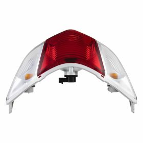 Fanale posteriore PIAGGIO vetro rosso/trasparente omologazione europea senza lampadine