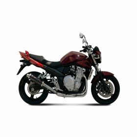 Marmitta Slip-on nera MIVV Gp omologata per SUZUKI gsf 650 bandit 2007-2015