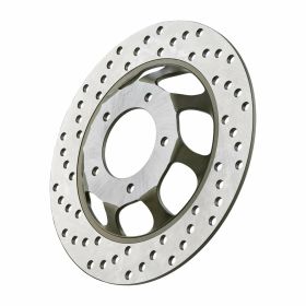 Disco freno PREMIUM QUALITAT freno a disco anteriore 220mm 5 fori nero