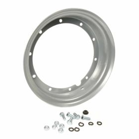 SIP-Aluminiumfelge für breite Reifen 120-130 komplett mit Zubehör