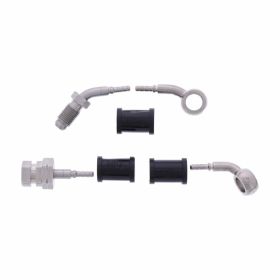 JMP 2 Bremsrohr-Kit aus Stahl HBF-9005-H Silber für Yamaha XJ6 600 FA DIVERSION ABS