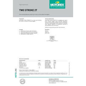 Olio motore MOTOREX 2T 1L