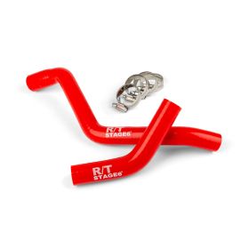 Tubi radiatore rosso Stage6 R/T per derbi euro 3/euro 4