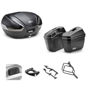 GIVI V47 TECH Top Case E22 Black/Smoke 47/22L for VOGE VALICO 900 DSX