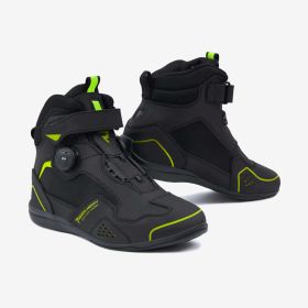 Stivali moto uomo REBELHORN SPARK II neri/giallo fluo