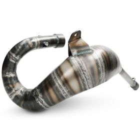 VOCA RACING CROSS CARBON Schalldämpfer Bauch 80/90CC DERBI SENDA