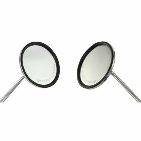 PIAGGIO Spiegel 110 mm verchromt Stange 270 mm europäische Zulassung
