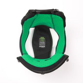Internal Racing Carbon Fitting Green Headset für den Nolan X-804 RS U.C Helm XXXL