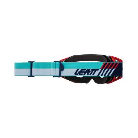 Masque cross LEATT Velocity 5.5 Aqua bleu lentille fumée 58%
