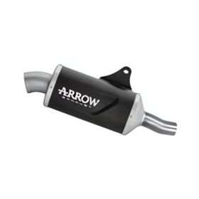 Arrow Indy Race EVO Titan Slip-On Auspuff Edelstahl-Endkappe Sammler für CF Moto 450 MT