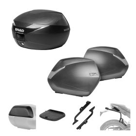 SHAD Complete kit SH39 carbon and SH36 carbon for CFMOTO 450 MT