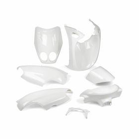 STR8 Weißes Verkleidungskit 7 Teile Yamaha Neo's 2002-2007