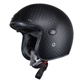 JET HELM JUST1 J-STYLE SOLID CARBON MATT