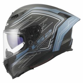 Casco integrale LS2 FF807 DRAGON SUBIC blu petrol