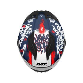 Full-face helmet child MT HELMETS STINGER 2 KIDS ROCKET C17 MATT