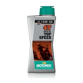MOTOREX TOP SPEED 4T 15W/50 JASO MA Motoröl 1L Flasche